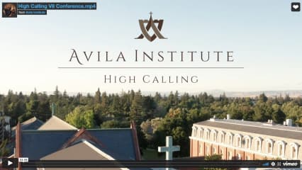Avila Institute High Calling Video